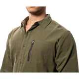 Evolve Cord L/S Shirt - Olive