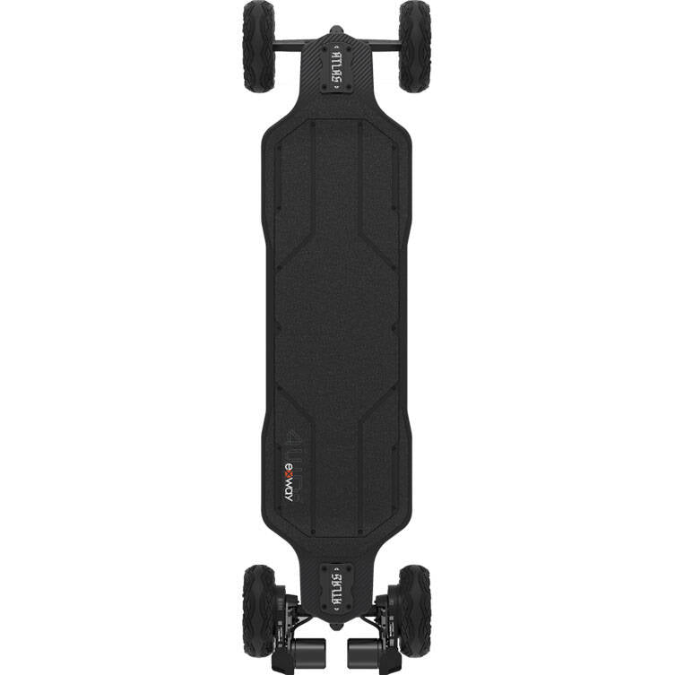 Exway Atlas Carbon 2WD All Terrain Electric Skateboard - Black