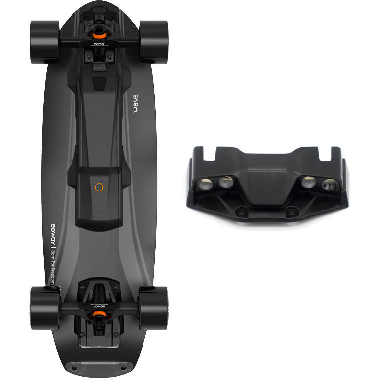 Exway Wave Hub Electric Skateboard (Lume Combo) - Black