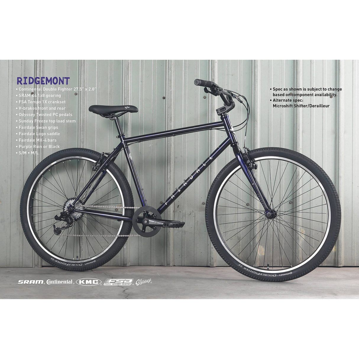 Fairdale Ridgemont Road Bike - Purple Rain