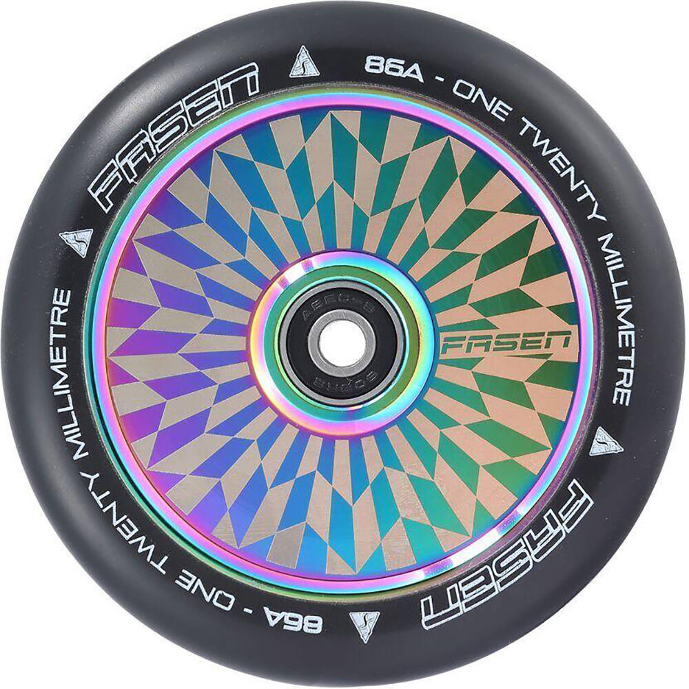 Fasen 120mm Hypno Scooter Wheel - Offset Oil Slick