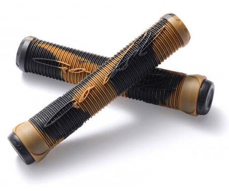 Fasen Fast Scooter Grips - Gum/Black