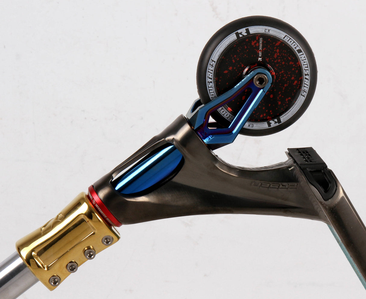 Fasen x Striker Custom Stunt Scooter - Multi/Silver