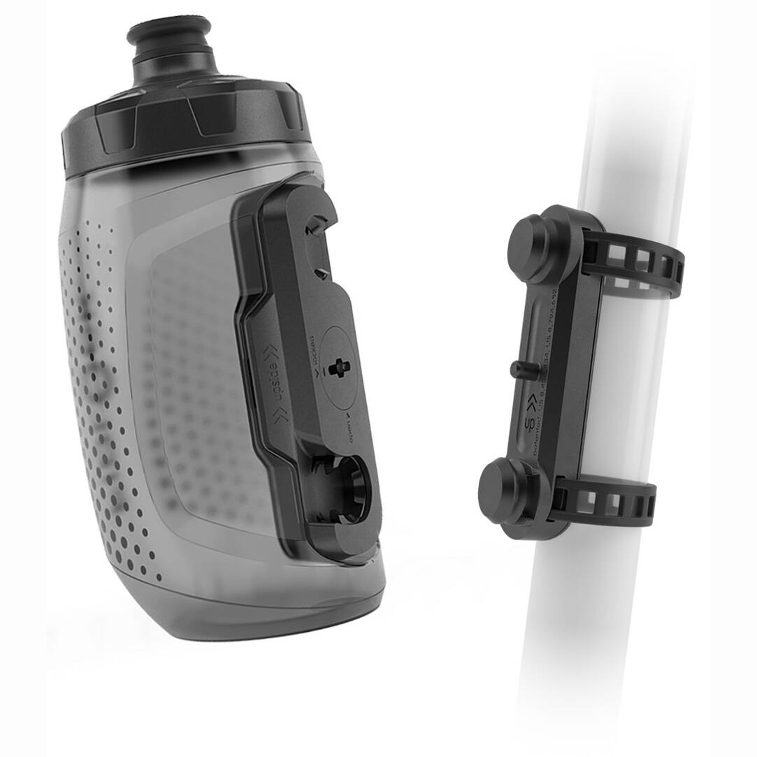Fidlock Twist Uni 450ml Water Bottle - Trans Black