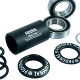 Federal V2 Mid BMX Bottom Bracket - Black 24mm