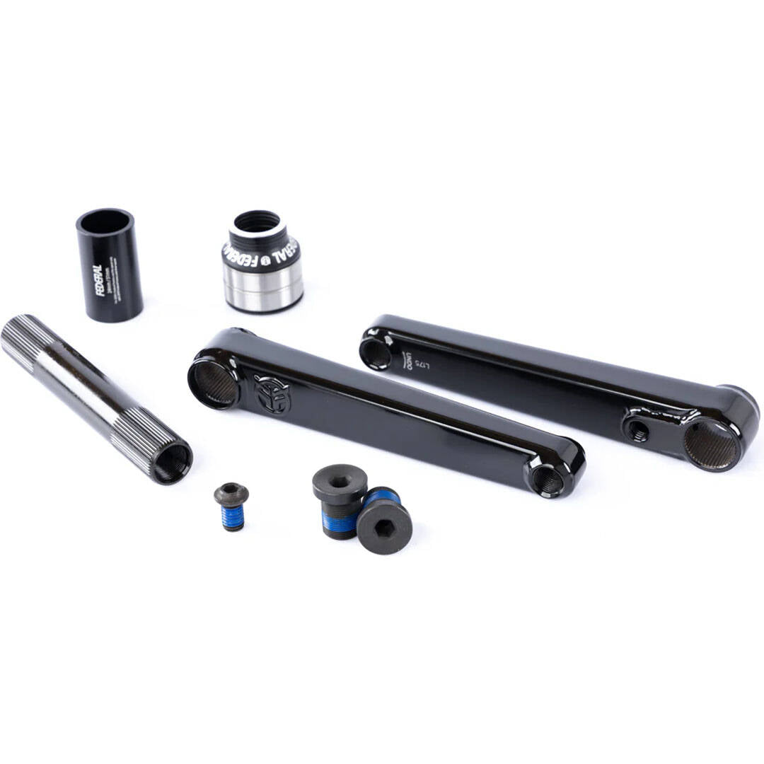 Federal 170mm Vice 2 24mm BMX Cranks - Black