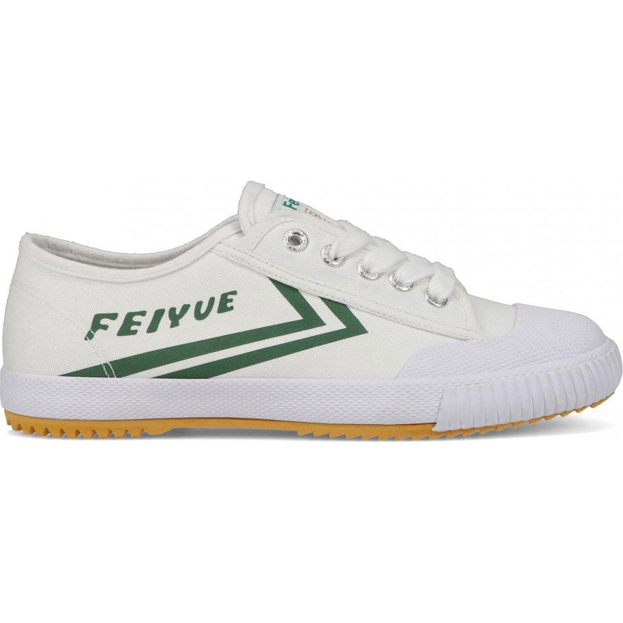 Feiyue 1920 Lo Canvas Trainers - White/Green