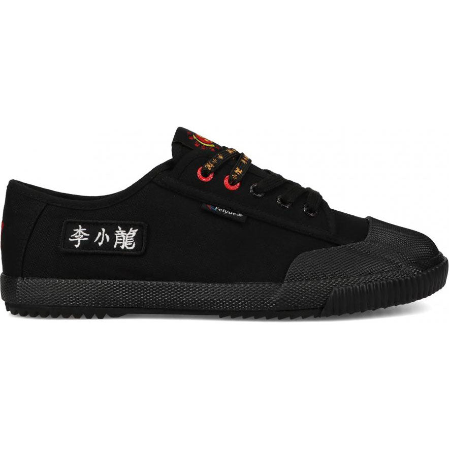 Feiyue x Bruce Lee 1920 Lo Canvas Trainers - Black/Red