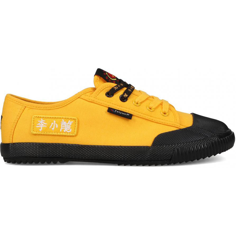 Feiyue x Bruce Lee 1920 Lo Canvas Trainers - Yellow/Black
