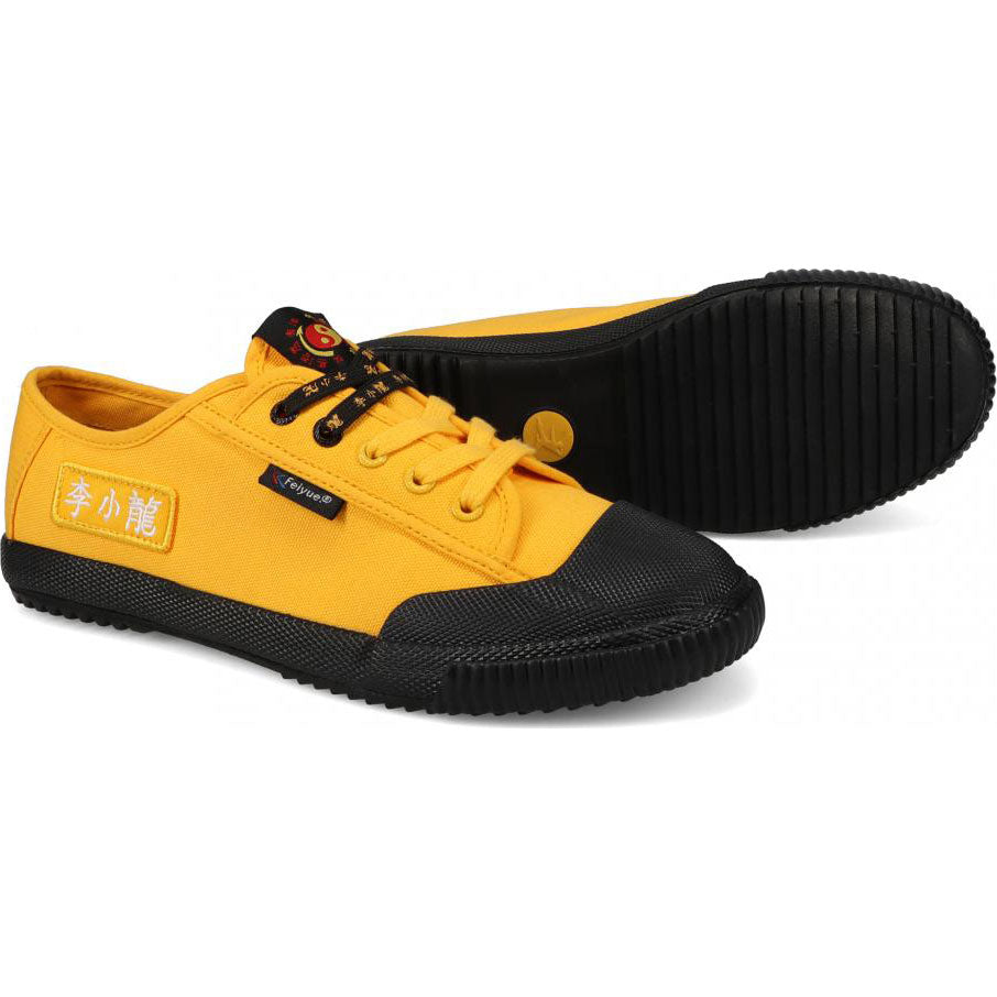 Feiyue x Bruce Lee 1920 Lo Canvas Trainers - Yellow/Black
