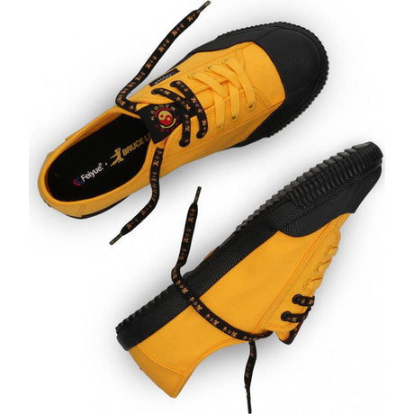 Feiyue x Bruce Lee 1920 Lo Canvas Trainers - Yellow/Black