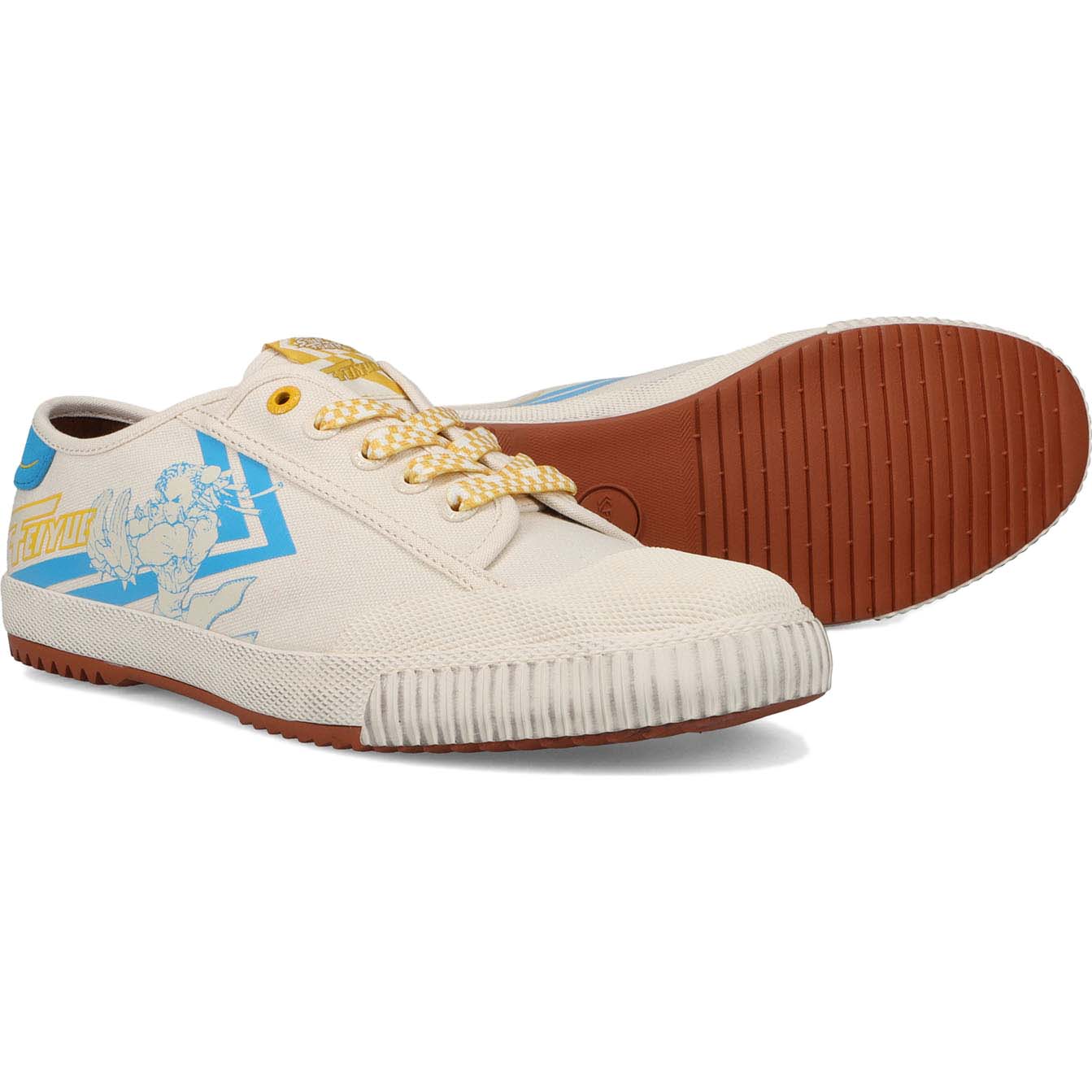 Feiyue Fe Lo 1920 Street Fighter Trainers - Chun-Li Blue