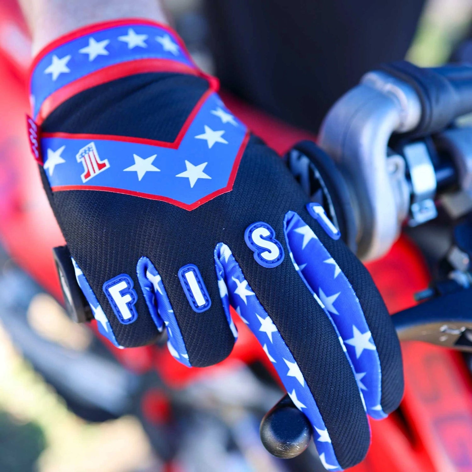 Fist Gloves Evel Knievel Protective Gloves - Black