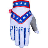 Fist Gloves Evel Knievel Protective Gloves - White