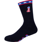 Fist Gloves Evel Knievel Socks - Black