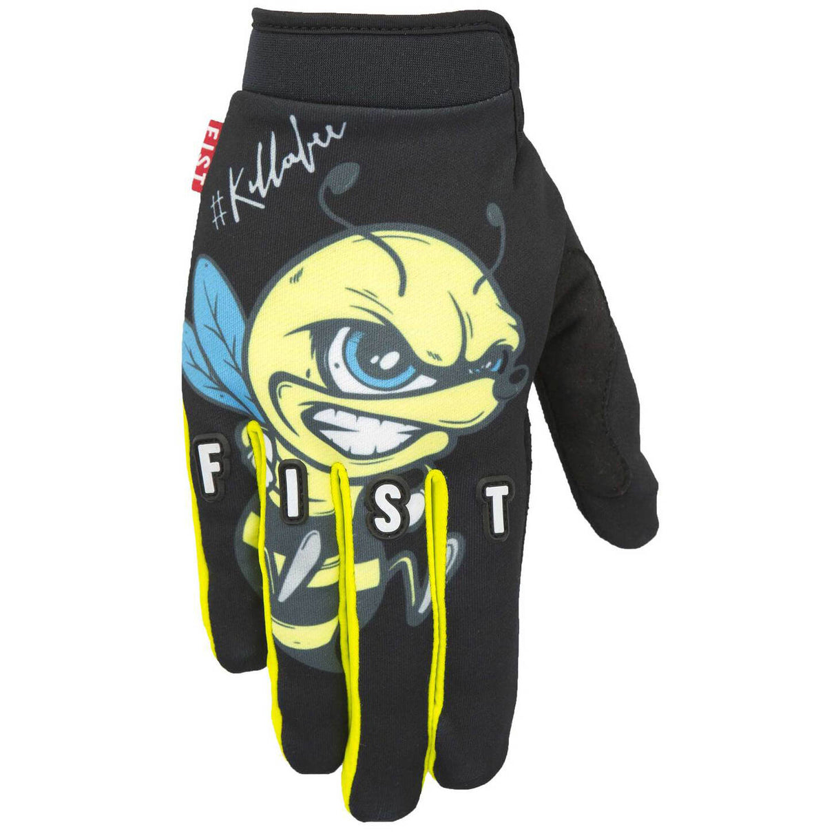 Fist Gloves Kyle Baldock Killabee Protective Gloves - Black/Yellow Large