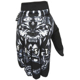 Fist Gloves Motorfist Protective Gloves - Black/White