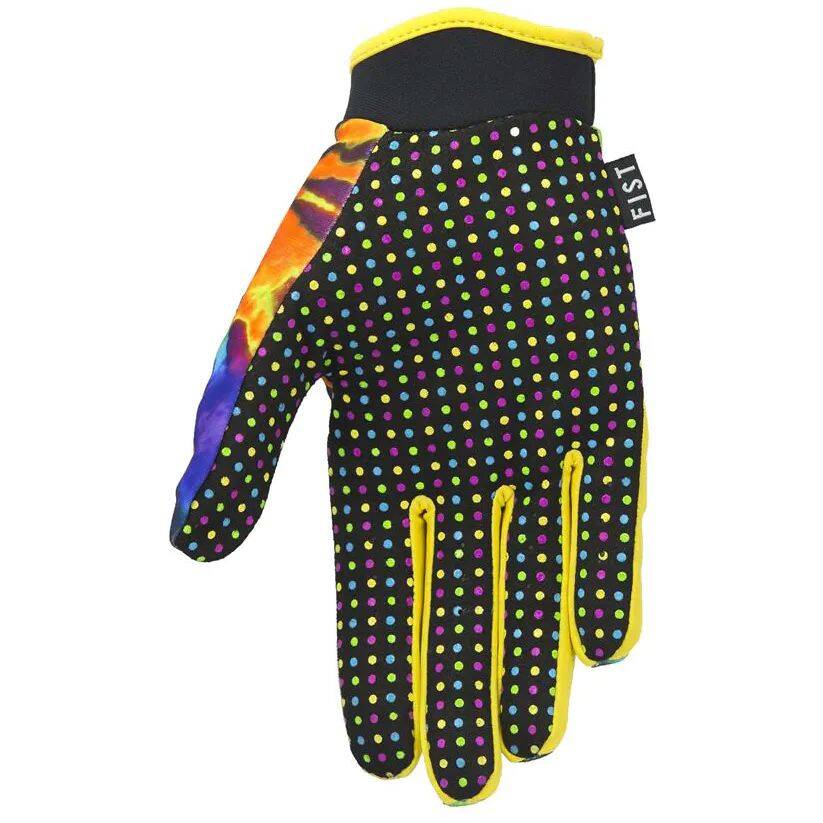 Fist Gloves Tie Dye Orange Protective Gloves - Multi