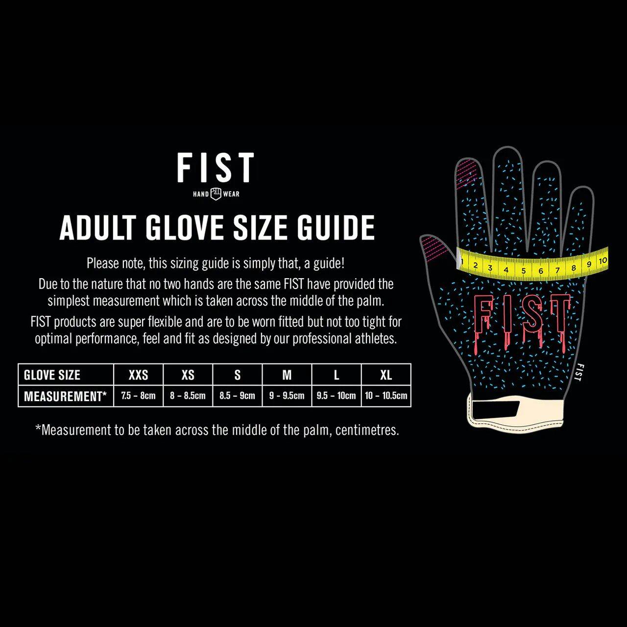 Fist Gloves Frosty Fingers Black Snowflake Protective Gloves