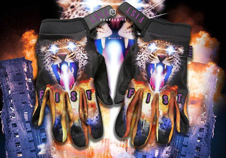 Fist Gloves Lazer Leopard Protective Gloves