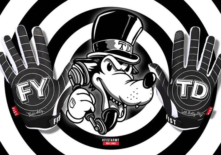 Fist Gloves Scotty Fitz Top Dog Protective Gloves