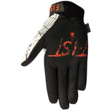 Fist Gloves Red Black Protective Gloves