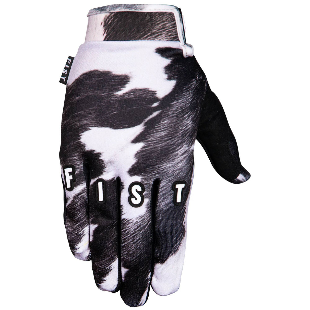 Fist Gloves Moo Protective Gloves - Black/White