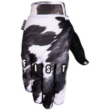 Fist Gloves Moo Protective Gloves - Black/White