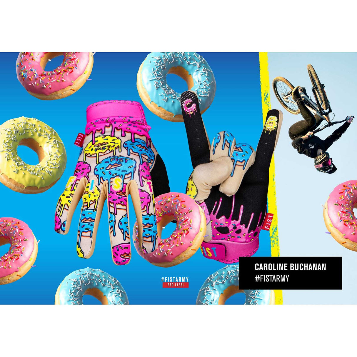 Fist Gloves Caroline Buchanan Protective Gloves - Sprinkles 4