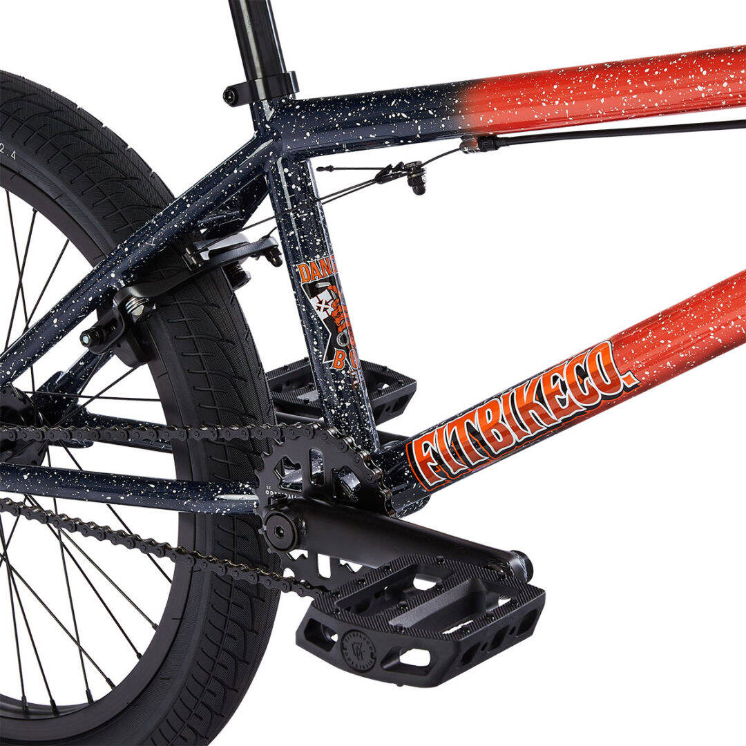 Fit 2021 Series One 20.25'' Deagen MX Complete BMX - Orange/Blue/White