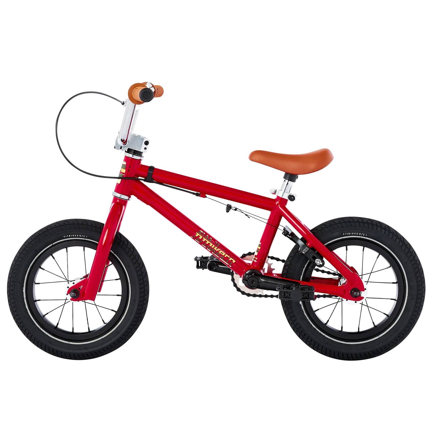 Fit 2021 Misfit 12'' Complete BMX - Warm Red