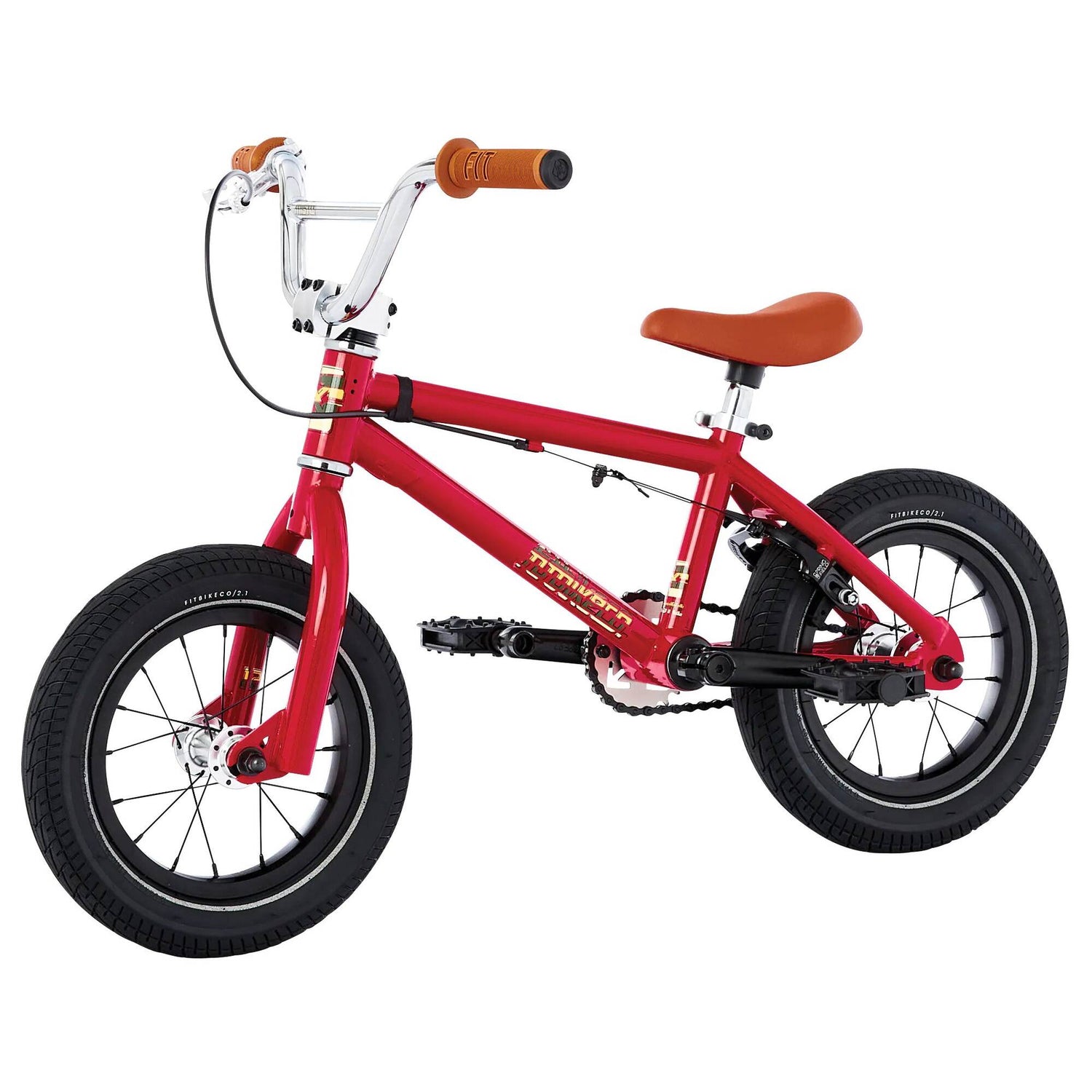 Fit 2021 Misfit 12'' Complete BMX - Warm Red