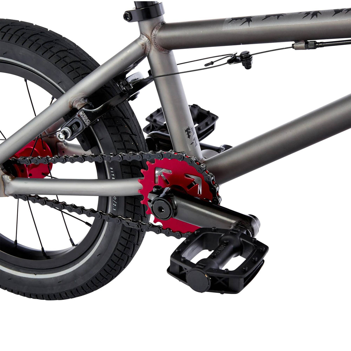 Fit 2021 Misfit 14'' Complete BMX - Matte Clear