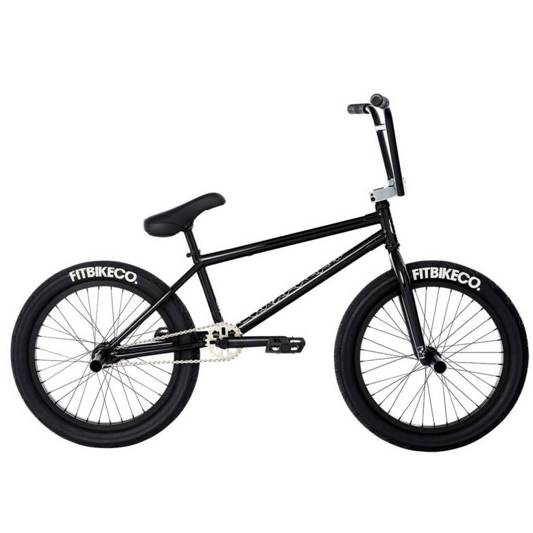 Fit 2021 STR Freecoaster 20.5'' Complete BMX - Gloss Black