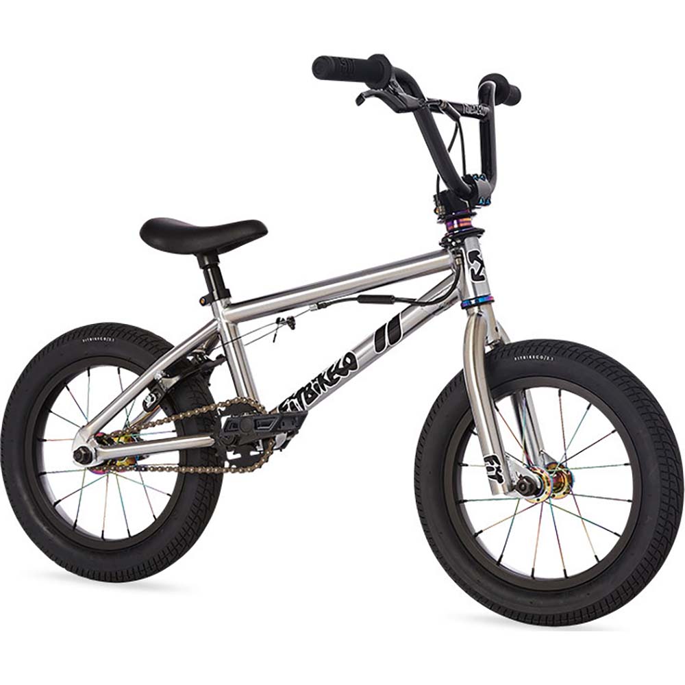 Fit Misfit 14" Caiden Complete BMX - Brushed Chrome