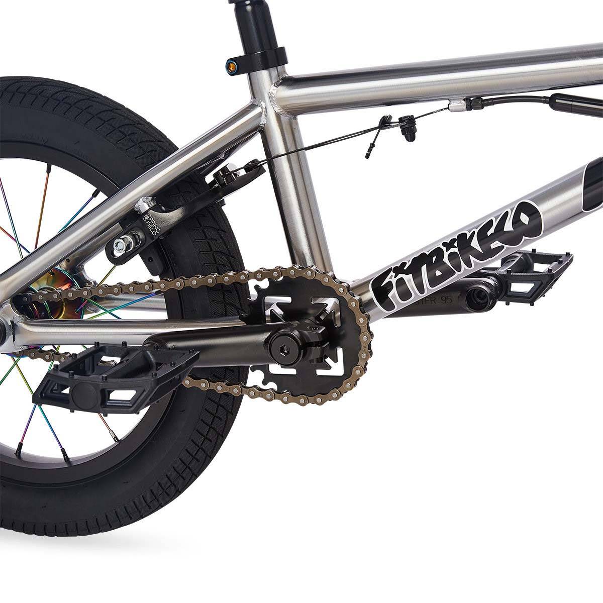 Fit Misfit 14" Caiden Complete BMX - Brushed Chrome