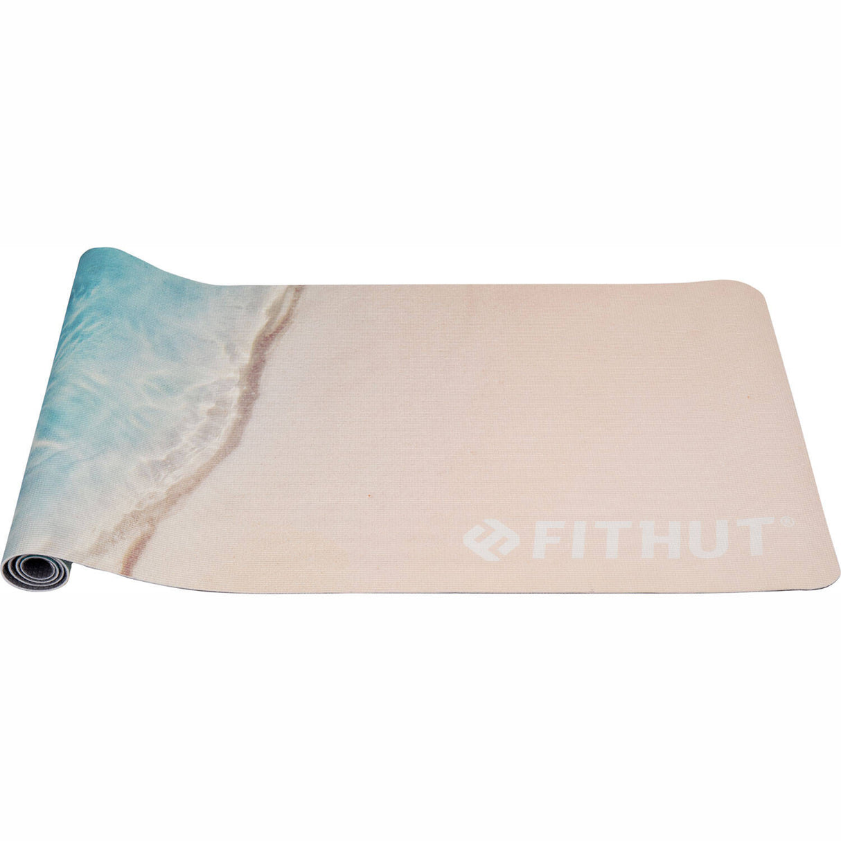 FitHut Digital Print Yoga Mat - Beach