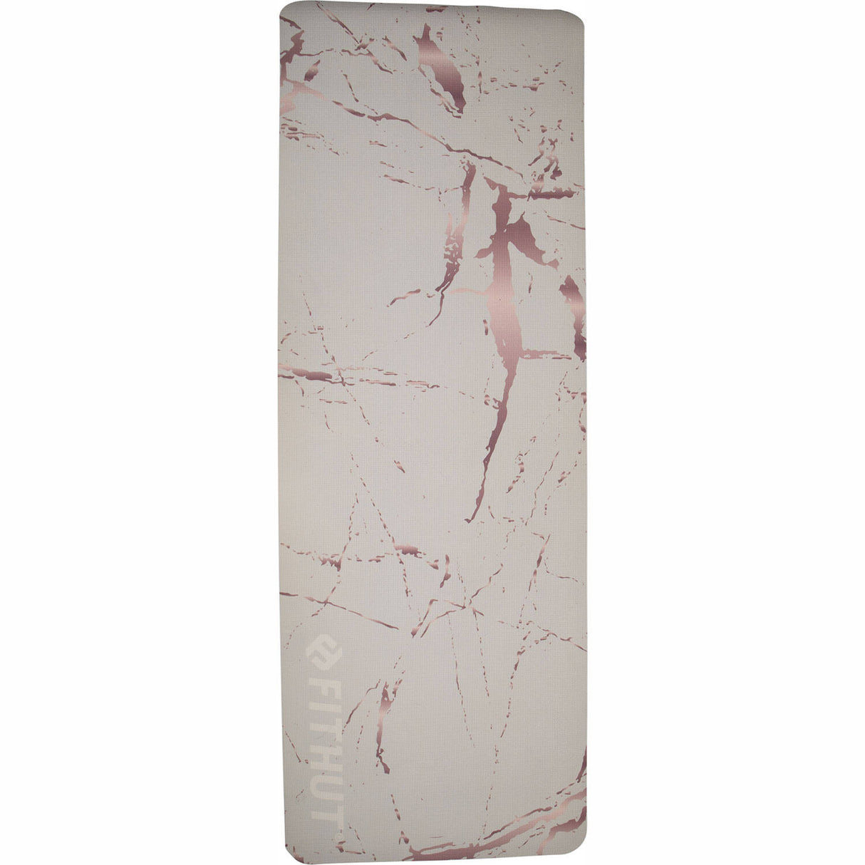 FitHut Digital Print Yoga Mat - Rose Gold Marble