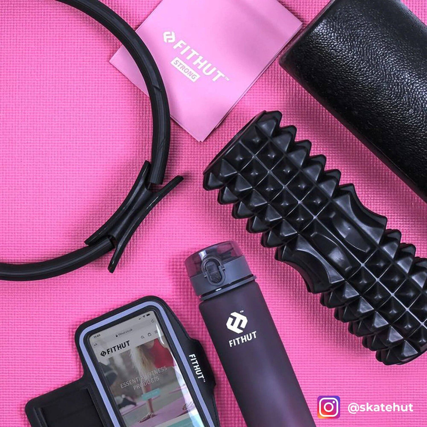 FitHut Foam Roller - Black