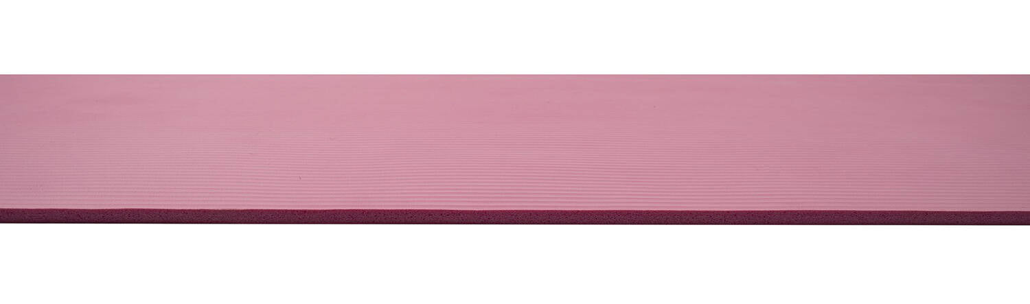 FitHut NBR Yoga Mat 10mm (With Carry Strap) - Pink