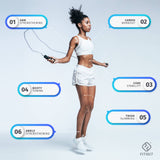 FitHut Skipping Rope - Black
