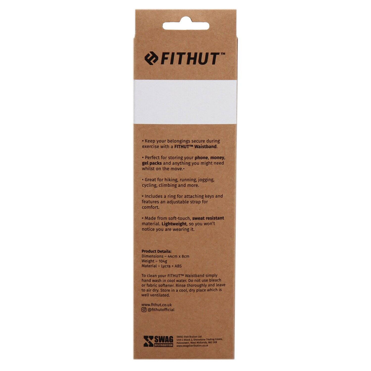FitHut Waistpack - Black