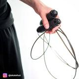 FitHut Weighted Skipping Rope - Black