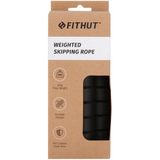 FitHut Weighted Skipping Rope - Black