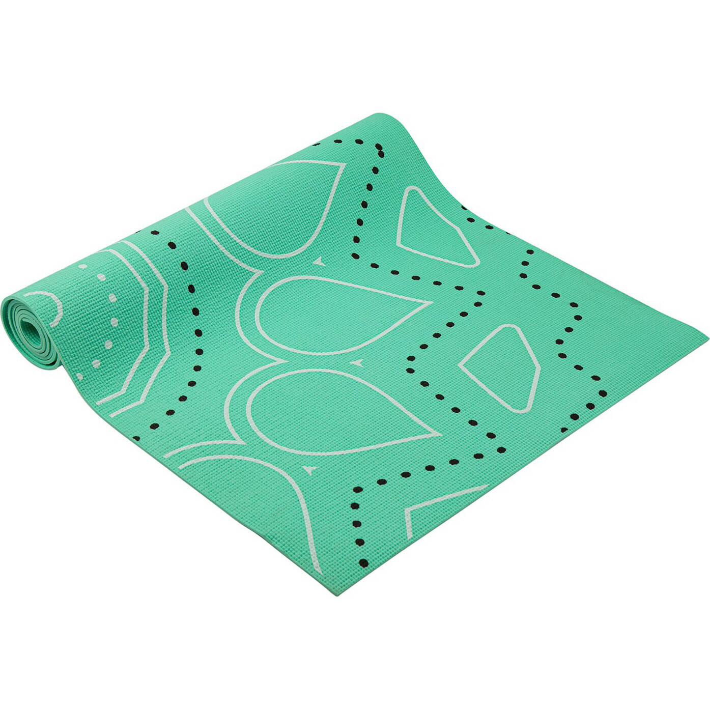 FitHut Mandala 3 Yoga Mat - Green