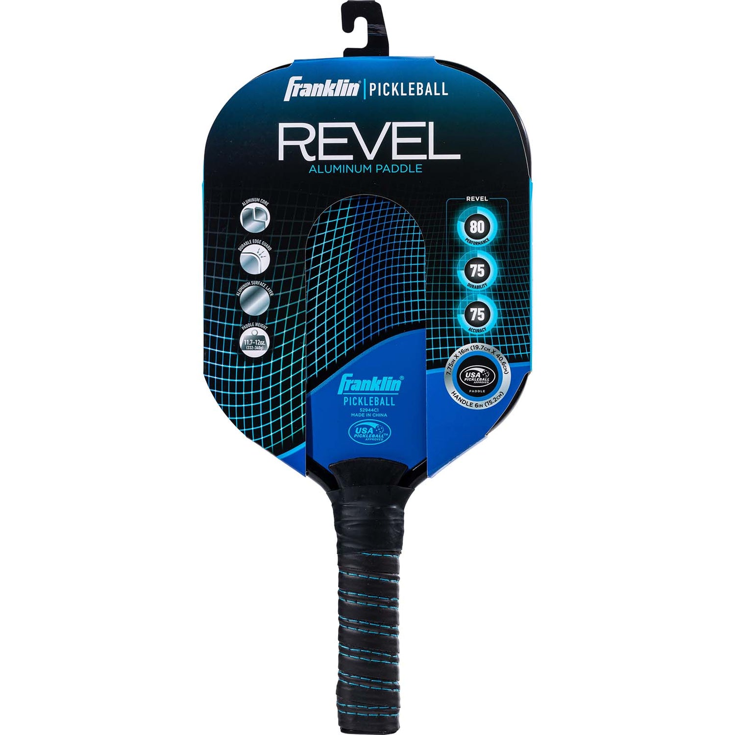 Franklin Revel Pickleball Paddle - Blue