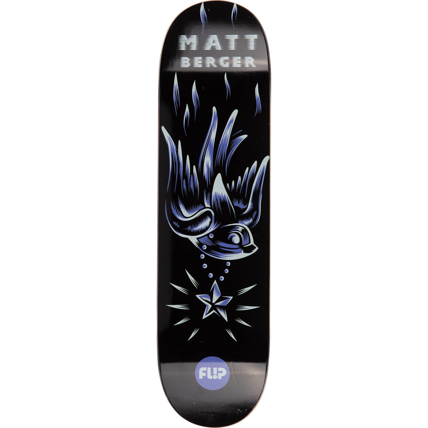 Flip Blacklight Skateboard Deck - Berger 8.25"