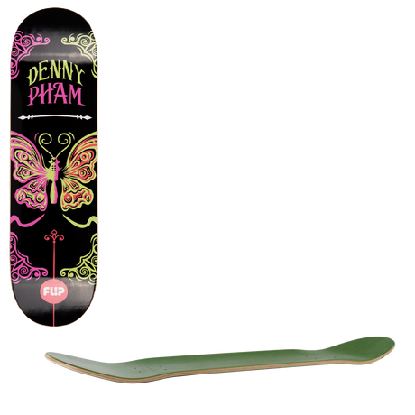 Flip Blacklight Skateboard Deck - Pham 8.25"