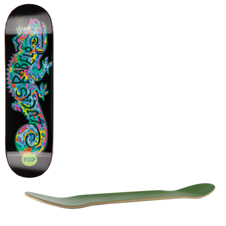 Flip Blacklight Skateboard Deck - Rabelo 8.125"
