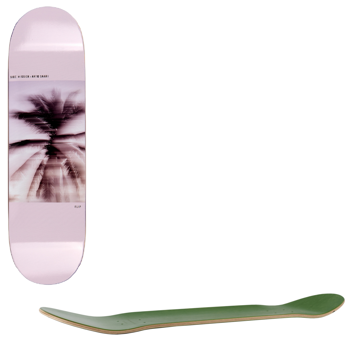 Flip Saari Palms Skateboard Deck - 8